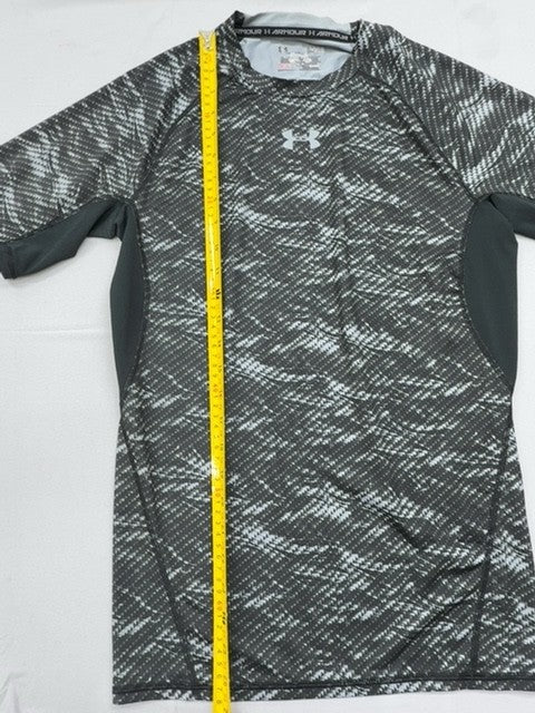 Under Armour Men's Black HeatGear Compression Short Sleeve T-Shirt