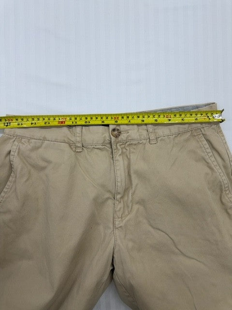 Tommy Hilfiger Men's Khaki Chino Pants 32x34 Flat Front