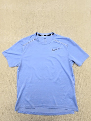 Nike Men's Light Blue Dri-FIT Short Sleeve T-Shirt Size L