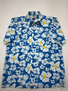 Sads Men's Blue Shirt – Size XL, Short Sleeve, Cotton