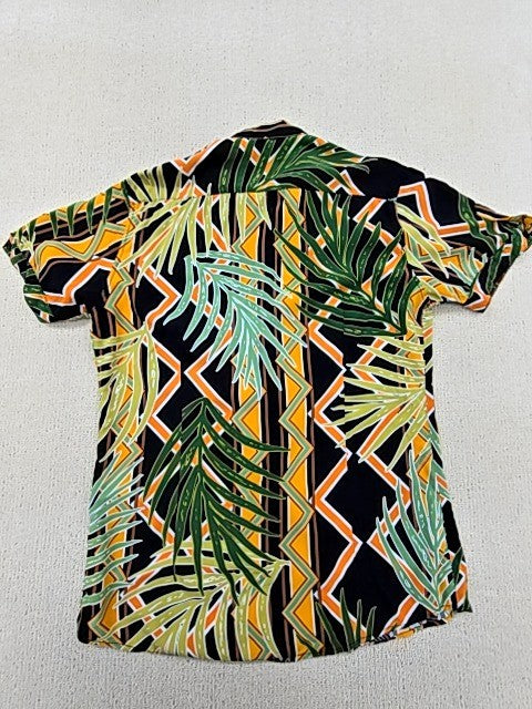 Live Men's Multicolor Shirt – Size M, Short Sleeve