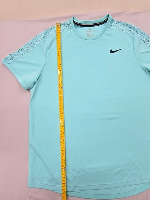 Nike Men's Teal Dri-FIT Short Sleeve T-Shirt Size L