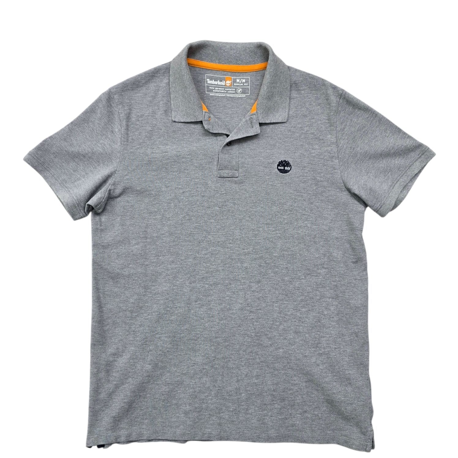Timberland Men Gray Polo Shirt size M product image 1