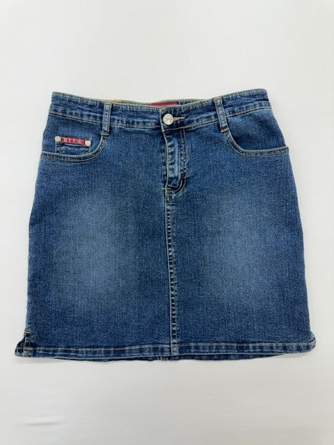 HTT Women Blue Skirt size L product image 1