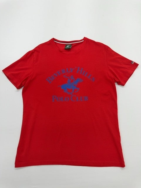 Beverly Hills Polo Club Men Red T-Shirt size XL product image 1