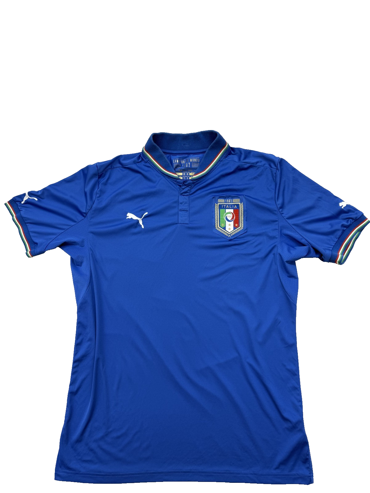Puma Men Blue Polo Shirt size S product image 2
