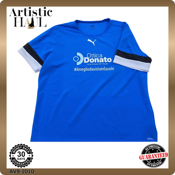 Puma Blue Soccer Jersey XL Short Sleeve Crewneck Unisex