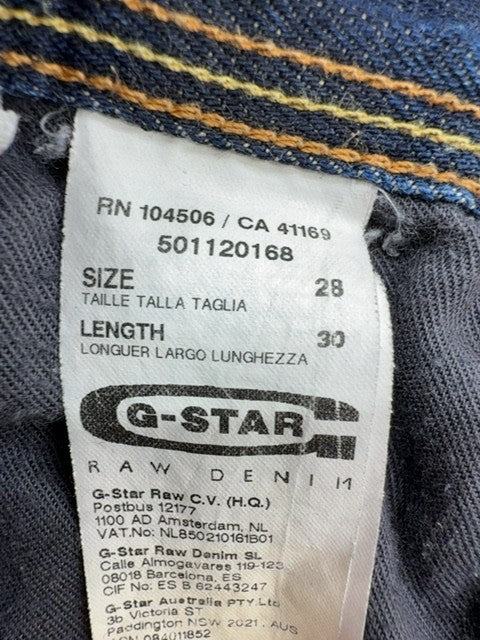 G-Star Raw Men Blue Jeans size 28 product image 4