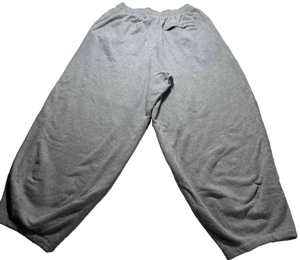 Vintage Y2K Nike Grey Baggy Sweatpants Joggers Comfy Loose Fit Unisex Size M