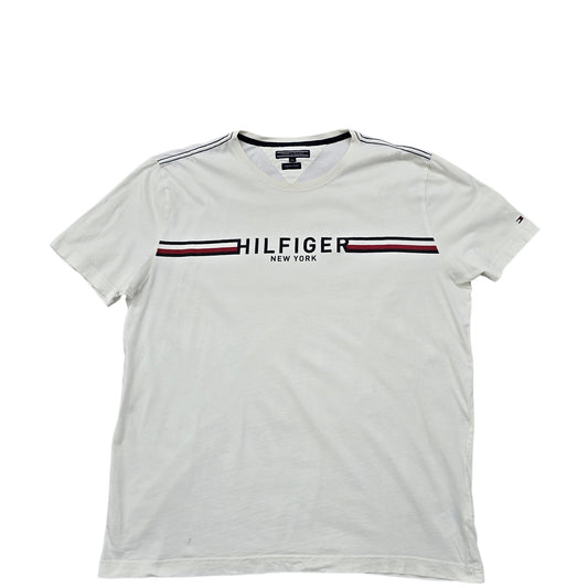 Tommy Hilfiger Men White T-Shirt size XXL product image 1
