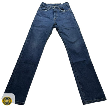 Levi Strauss & Co Men's Classic Blue Denim Jeans - Straight Leg, Size 26