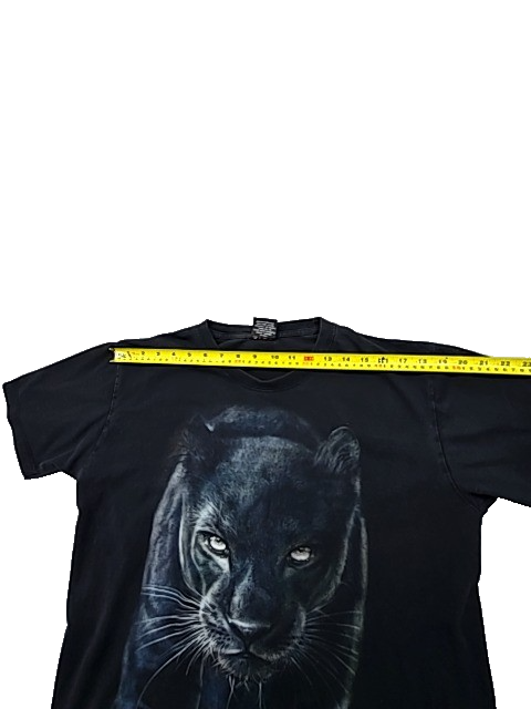 Wild Unisex Black Panther Graphic T-Shirt Size L