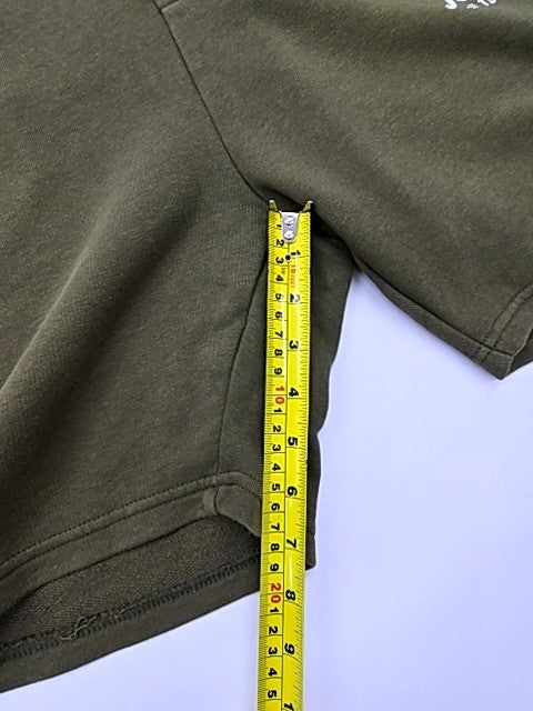 JACK & JONES Men Olive Logo Jersey Drawstring Shorts Size M Style