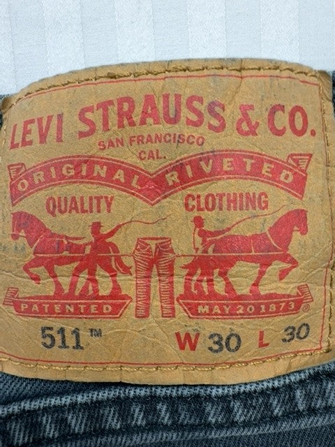 Levi's Men's Blue 511 Slim Jeans W30 L30