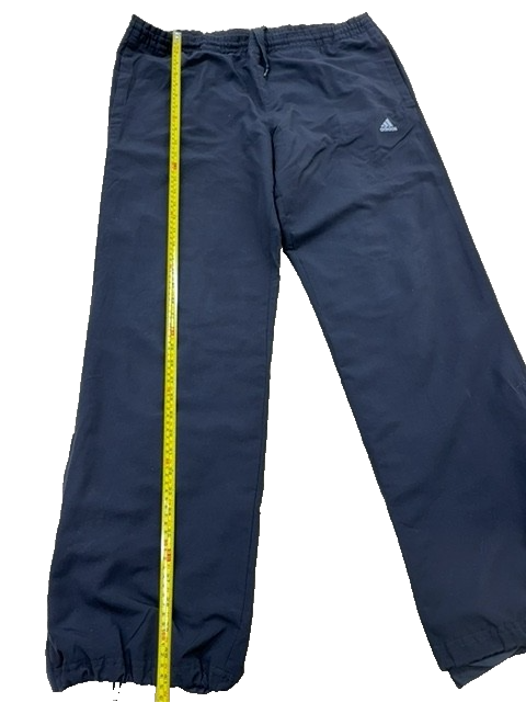 Adidas Men's Clima365 Black Track Pants L Straight Drawstring
