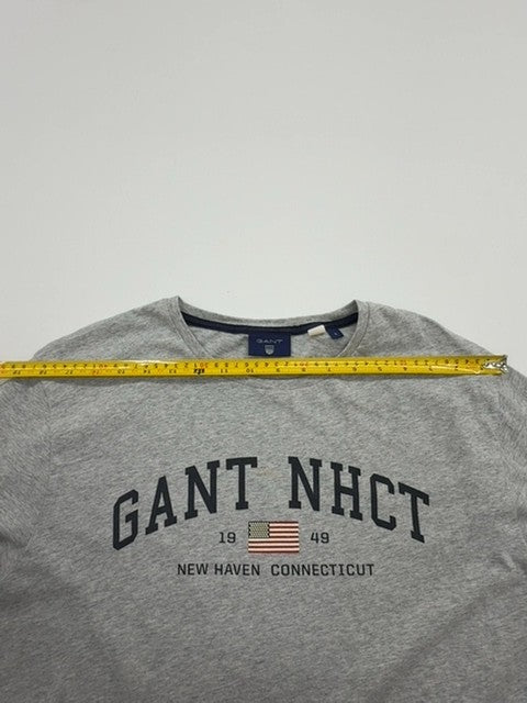 GANT Men Gray T-Shirt size L product image 8
