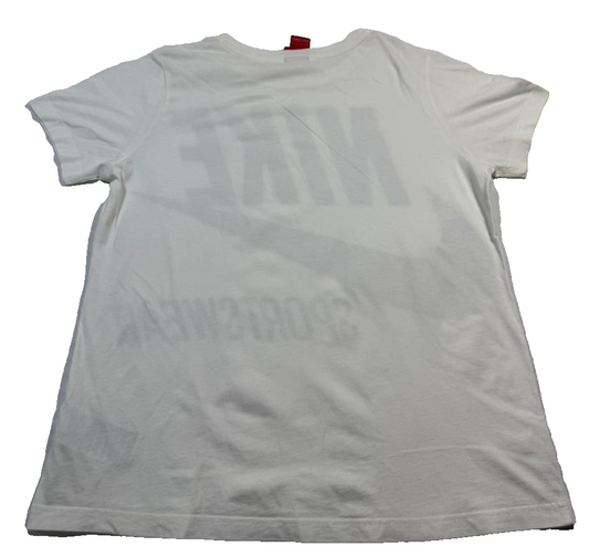 Nike Unisex Multicolor T-Shirt – Size L, Oversized Swoosh Brand Department