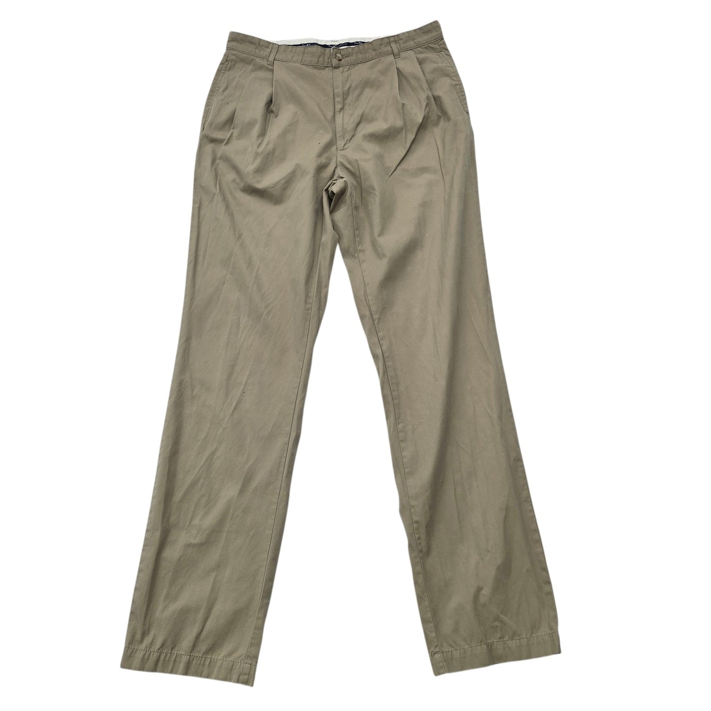 Polo Ralph Lauren Men's Olive Chino Pants 38x36 Relaxed Fit Logo