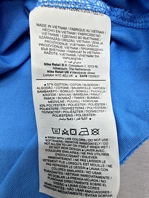 Nike Men's Blue Dri-FIT The Nike Tee T-Shirt Size S