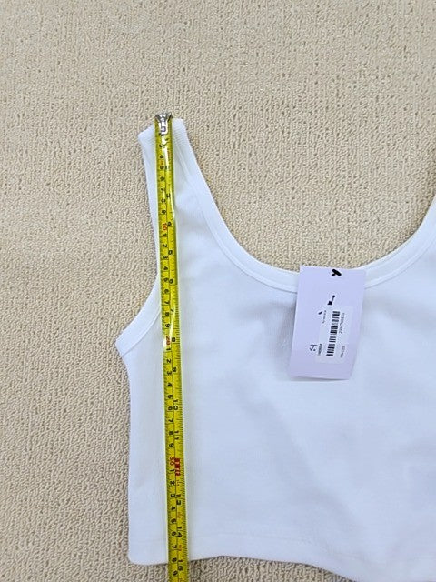Jordan Women's White Flight Essentials Tank Top Size Small