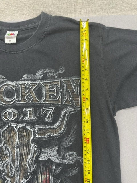 Fruit of the Loom Men Black T-Shirt size L product image 6