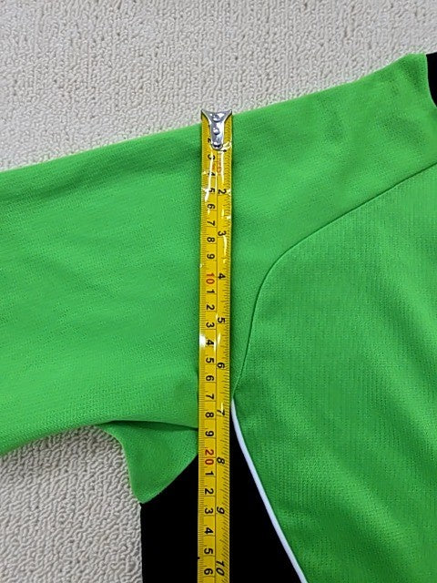 Adidas Men's Green Climacool Jersey L Short Sleeve Crewneck