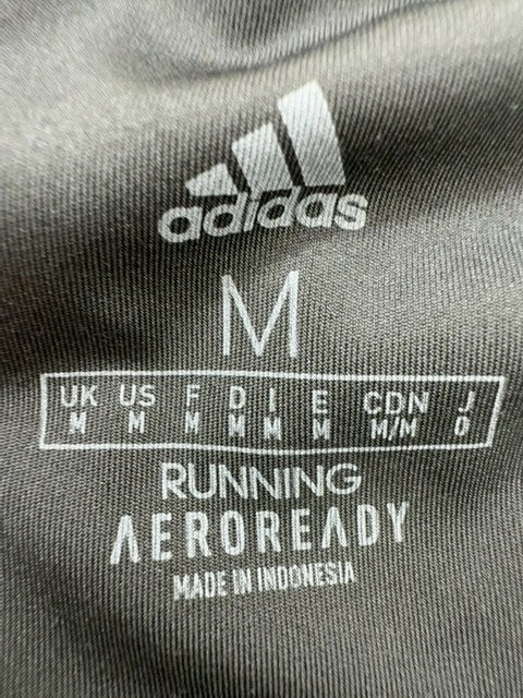 Adidas Men's Gray Moisture-Wicking Running Shorts Size M