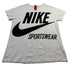 Nike Unisex Multicolor T-Shirt – Size L, Oversized Swoosh Brand Department