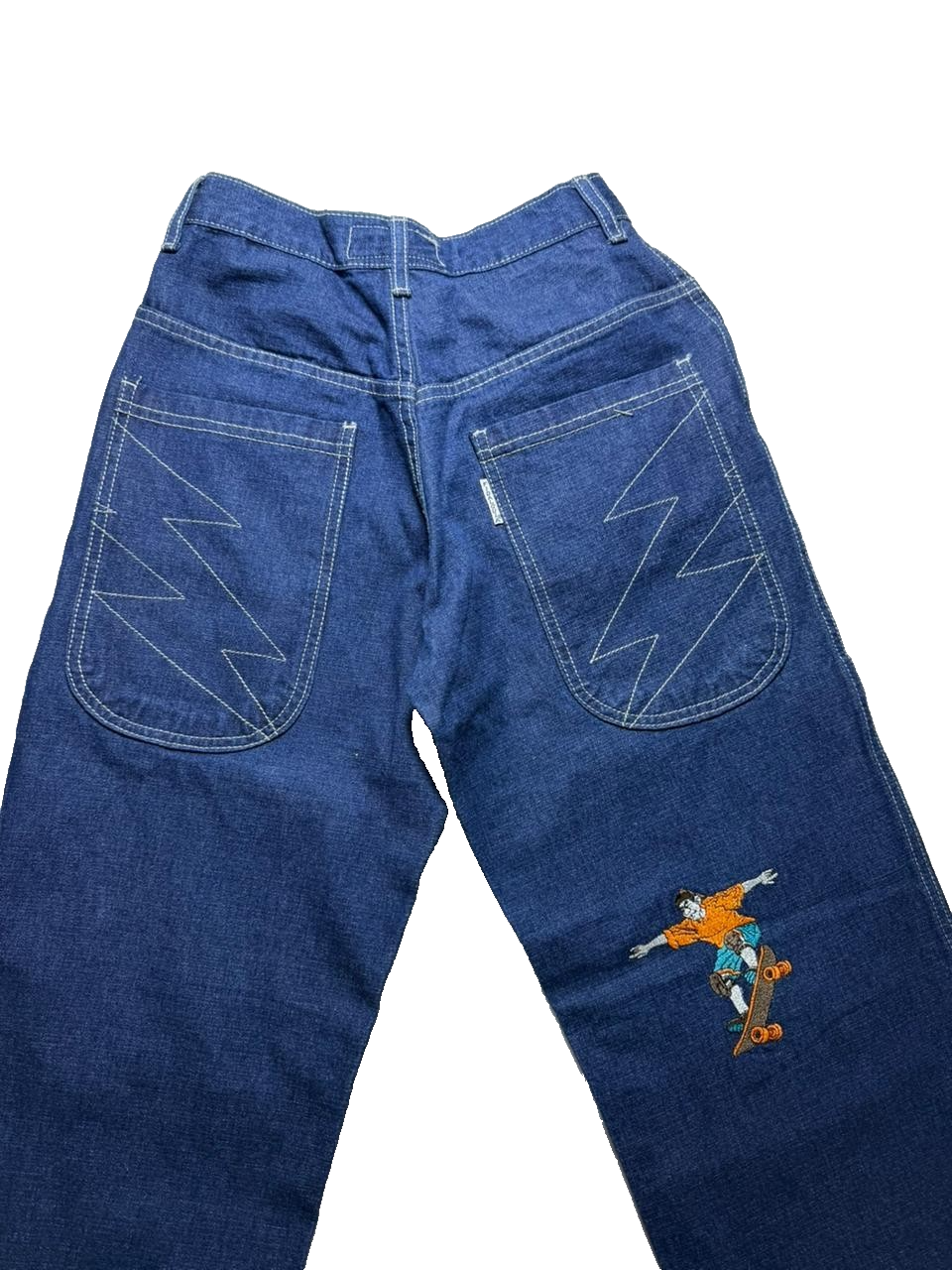 Fidalguia Baggy Jeans Youth Bolt Style Jeans Hip Hop | 32