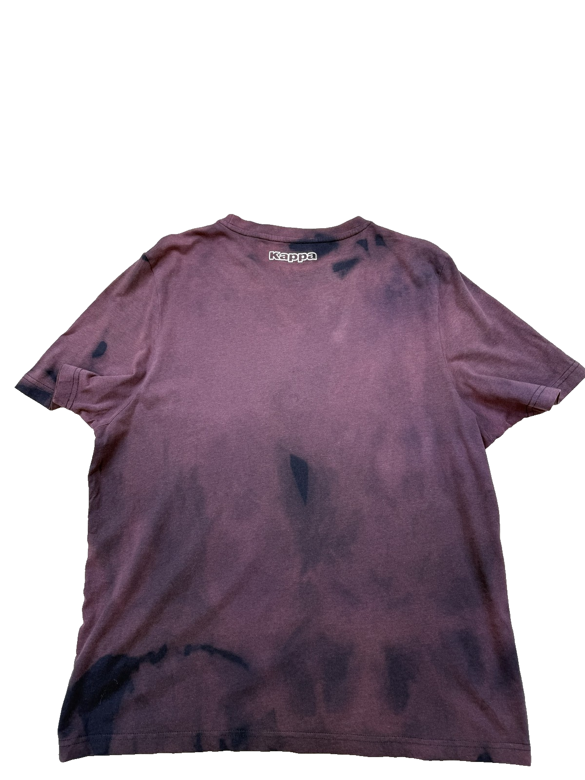 Kappa Purple Tie-Dye Medium Short Sleeve Crewneck T-Shirt 100% Cotton Logo