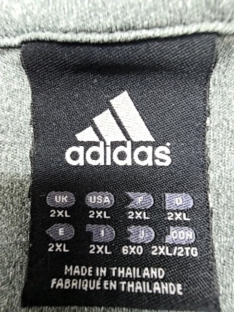Adidas Men Gray T-Shirt size 2XL product image 3