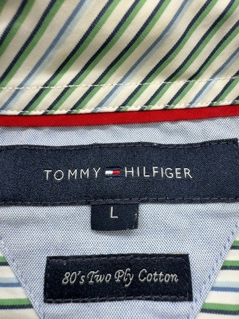 Tommy Hilfiger Men Green Shirt size L product image 3