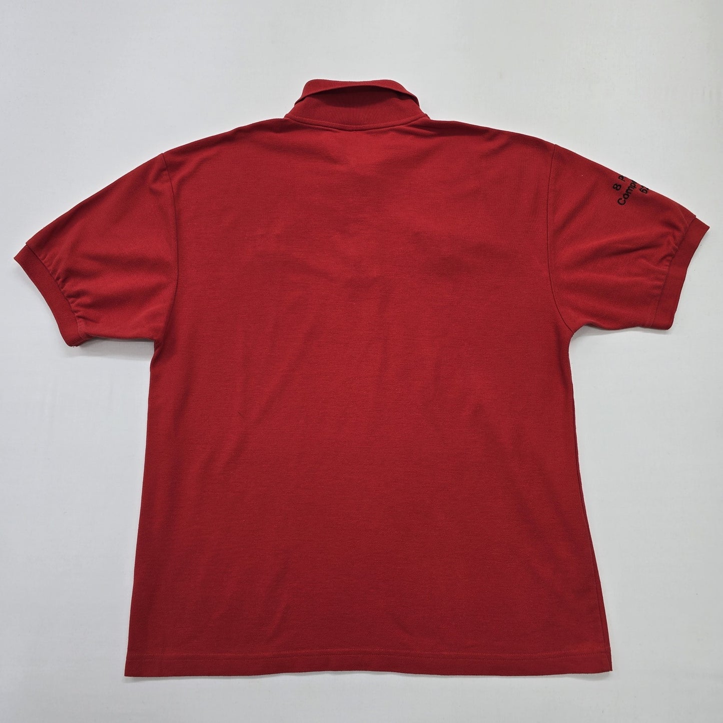 Fruit of the Loom Men Red Polo Shirt size L product image 2