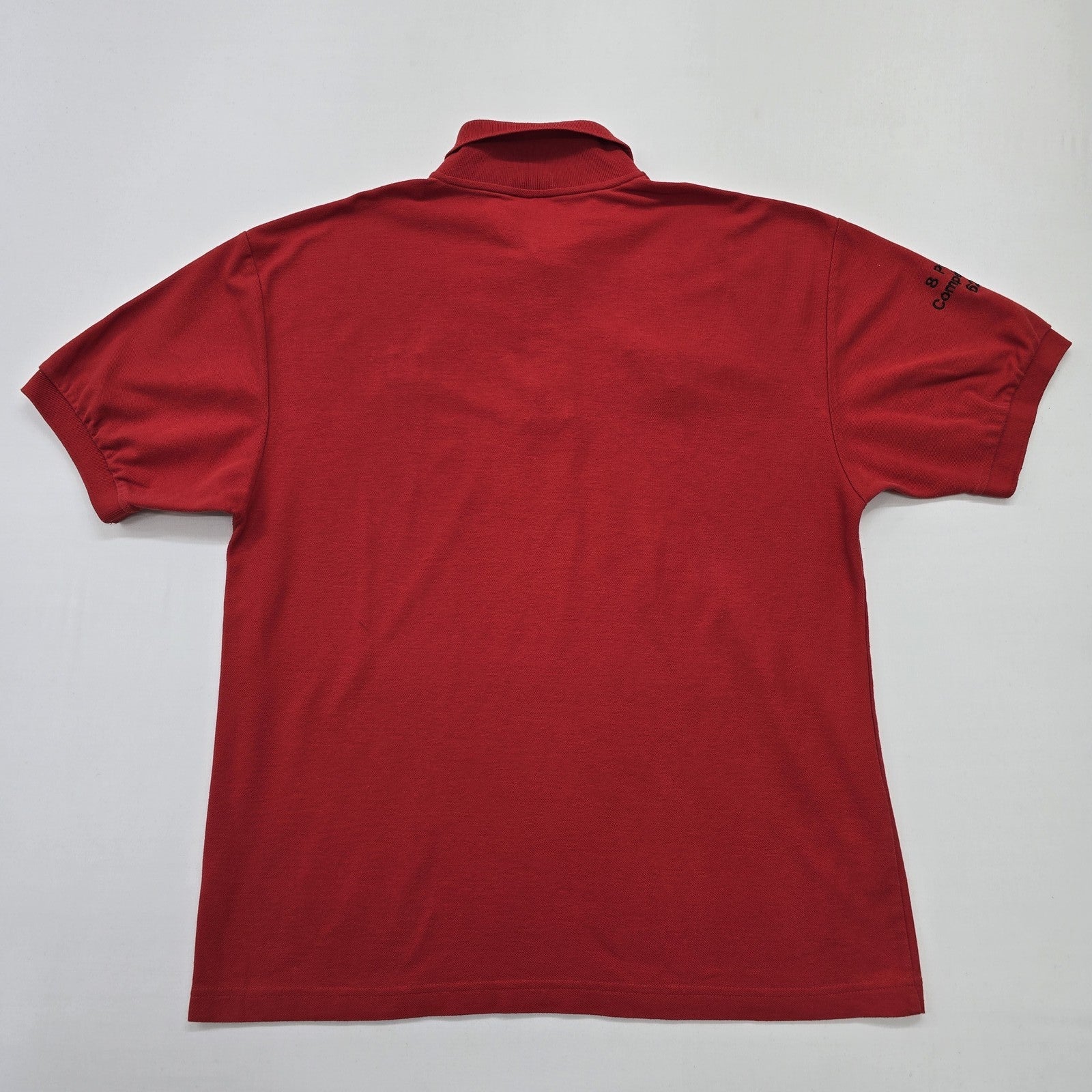 Fruit of the Loom Men Red Polo Shirt size L product image 2