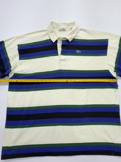 Lacoste Men White Polo Shirt size XL product image 5