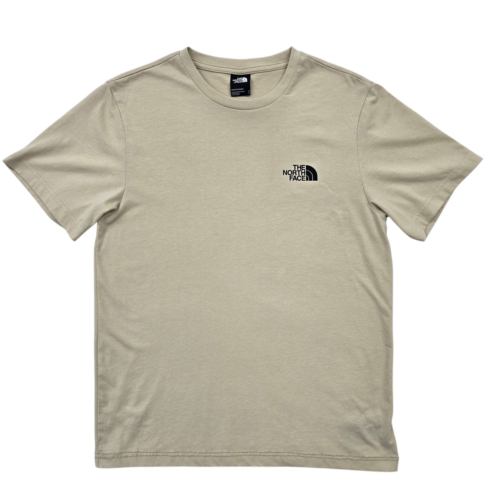The North Face Men Beige T-Shirt size S product image 1