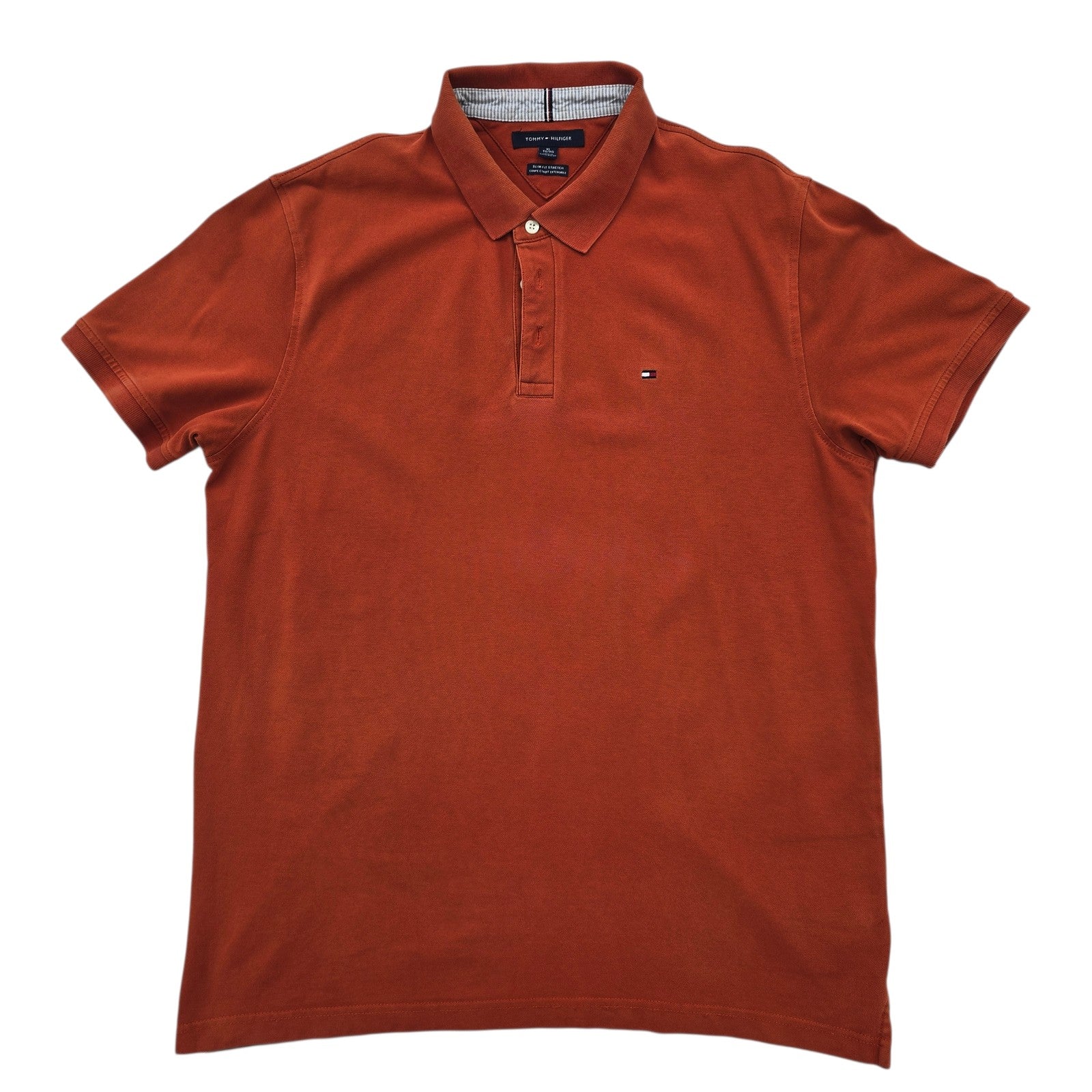 Tommy Hilfiger Men Red Polo Shirt size XL product image 1