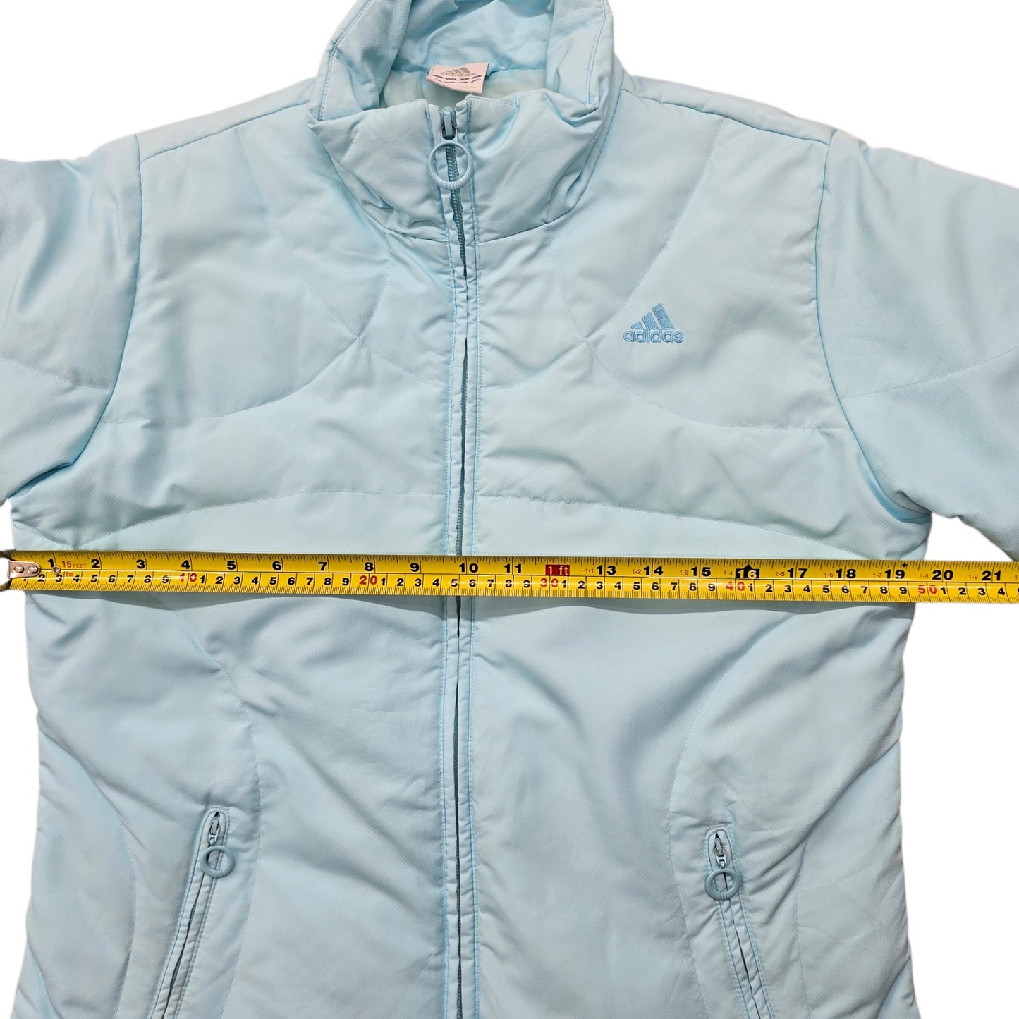 Adidas Women Blue Jacket size XS product image 7