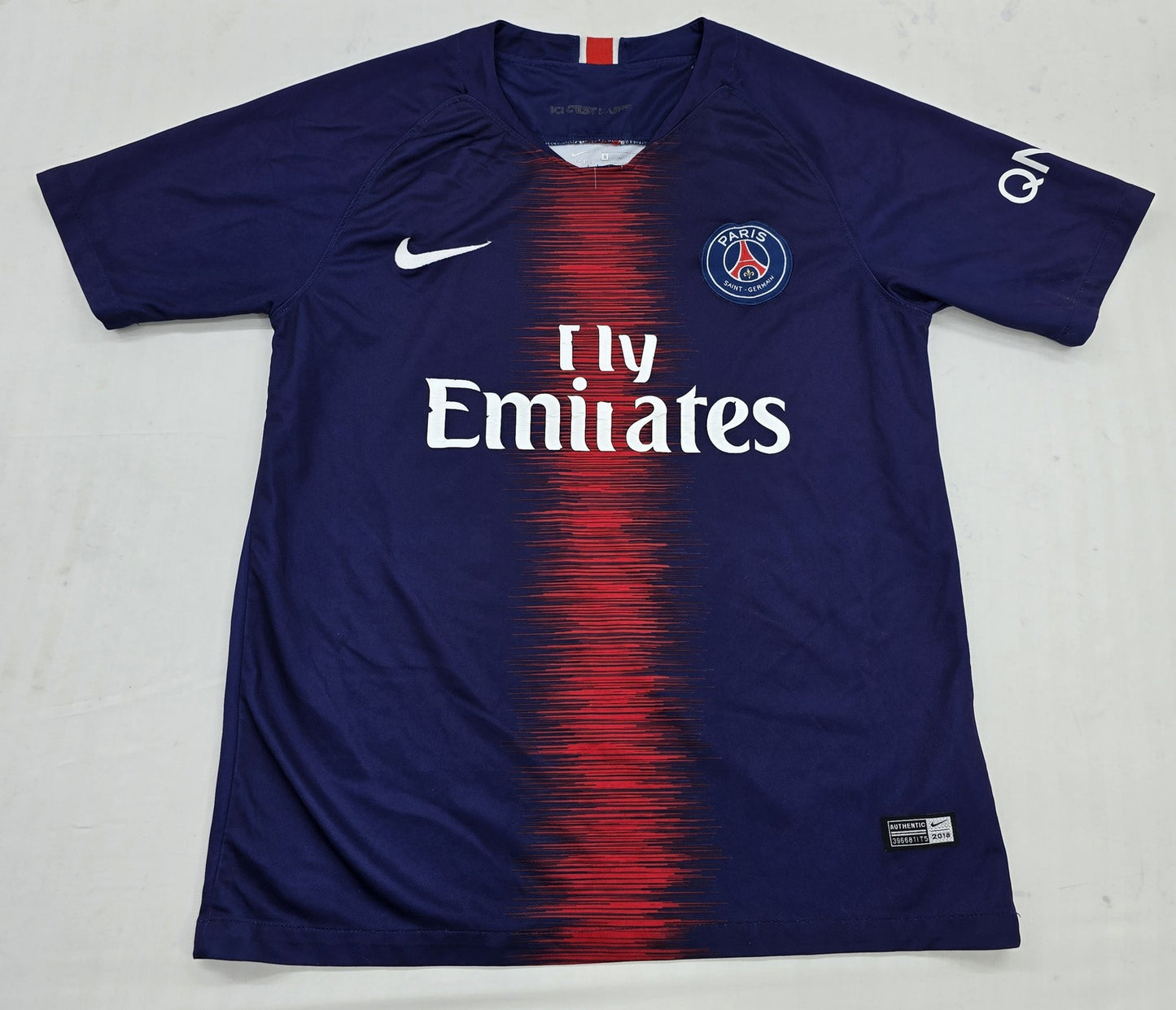Nike Men's Navy PSG Soccer Jersey Dri-FIT Size S