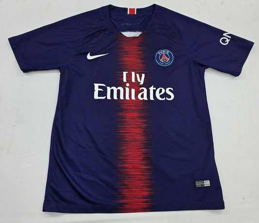 Nike Men's Navy Jersey – Size S, PSG Brand Department Type, Football