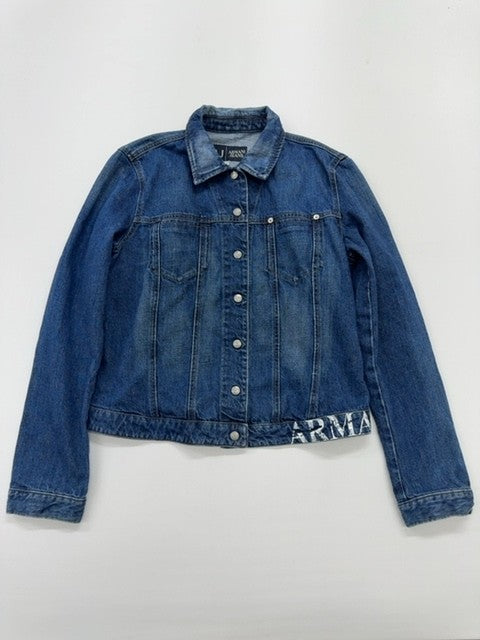 Armani Jeans Boys Blue Jacket size 6 product image 1