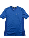 Nike Men's Blue T-Shirt – Size S, Short Sleeve, Running
