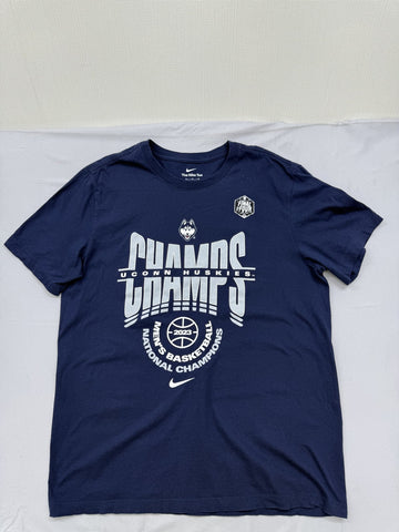 Nike Men's M Navy Basketball Crew T-Shirt 2024 Nicaragua