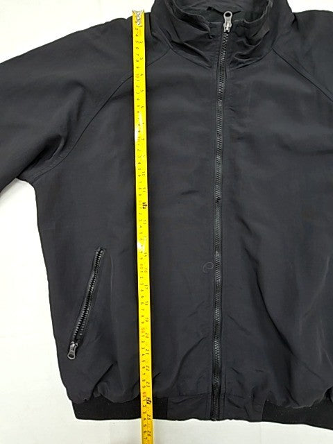 Zara Men's Black Activewear Nylon Jacket L Relaxed Fit