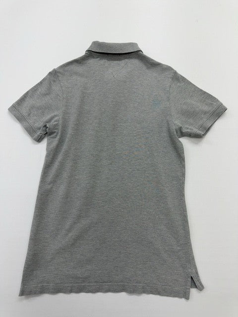 Hilfiger Denim Men Gray Polo Shirt size S product image 2