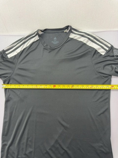 Adidas Men's Black Stripe Primegreen Jersey 2XL Short Sleeve
