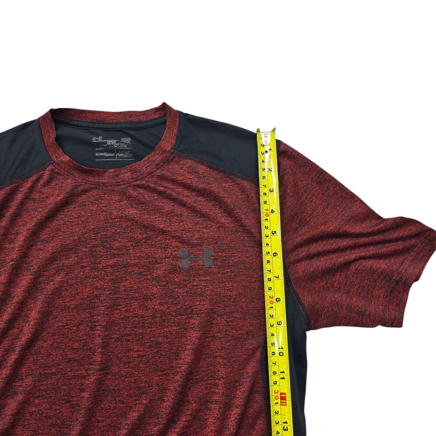 Under Armour Men's Red Black HeatGear Compression T-Shirt M