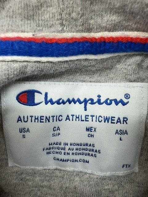 Champion Eco Men's Burgundy S Pullover Fleece Hoodie Embroidered Logo
