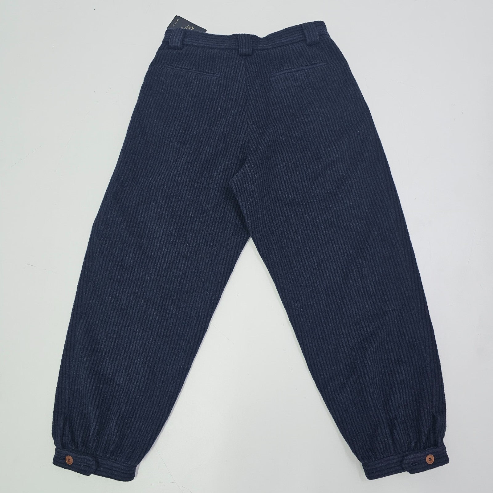 Giorgio Armani Navy Blue Corduroy Trousers Navy 48 Bnwt | Artistic