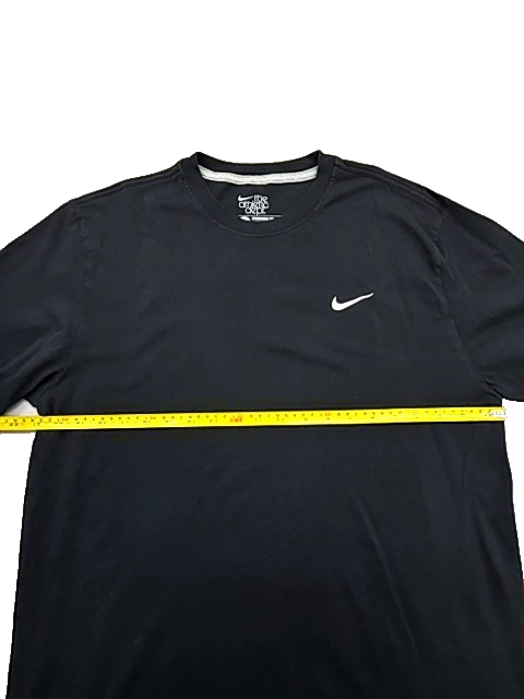 Nike Men's Black Athletic T-Shirt Size L Sportswear Cotton Crew